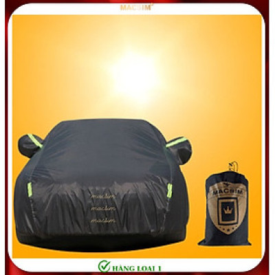 Bạt phủ ô tô thương hiệu MACSIM dành cho Hyundai I10 màu đen bạt phủ trong nhà và ngoài trời