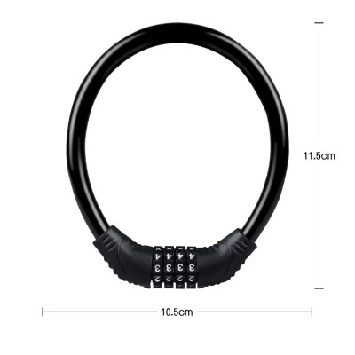 Khóa Dây Xe Đạp Bảo Hành 12 Tháng Khóa Cổng Chống Trộm Xe Máy Chống Cắt  Mật Mã 4 Số Lõi Thép Cao Cấp Cleacco Boro Sport