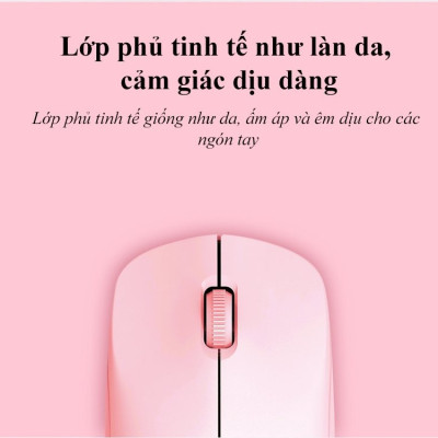Chuột Newmen F007 Không Dây (Hồng) (F300) – Hàng Chính Hãng 