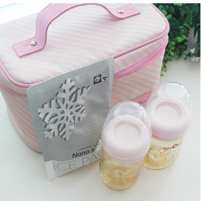 Bộ Túi Vải Giữ Lạnh Spectra ( Gồm 1 Túi Đá Khô và 2 Bình Sữa PP 160ml)