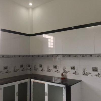 Tủ bếp trên/ dưới nhựa Tundo thi công lắp ráp tận nhà