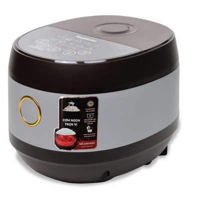Nồi cơm điện tử Nagakawa NAG0142 (1.5L) - 10 chương trình nấu - Hàng chính hãng)