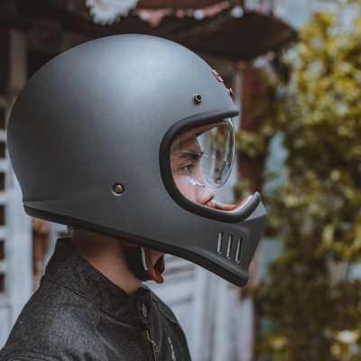 MŨ BẢO HIỂM FULLFACE CỔ ĐIỂN BULLDOG DOGO (KHÔNG KÈM MÁI CHE) - GARA20