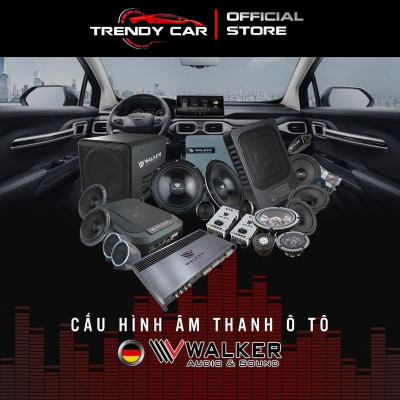 Cấu hình âm thanh ô tô Walker Độ âm thanh Ô tô cao cấp chất lượng Germany