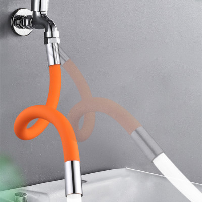 Vòi nước nối dài uốn cong 360 độ chống tung tóe lắp cho mọi loại vòi Minh House