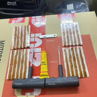 Bộ vá vỏ không ruột Stop & go, bộ vá xe Stop&go không ruột, không săm