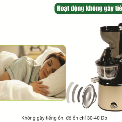 Máy Ép Trái Cây Tốc Độ Chậm Nguyên Trái Iruka I-52 (150W) - Hàng chính hãng