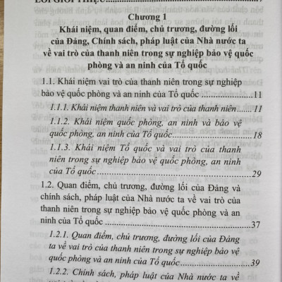 Thanh Niên Với Vai Trò Bảo Vệ Quốc Phòng và An Ninh Của Tổ Quốc Việt Nam Xã Hội Chủ Nghĩa