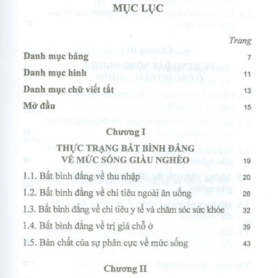 Bất Bình Đẳng Mức Sống Ở Nông Thôn Qua Sử Dụng Đất Nông Nghiệp Của Hộ Gia Đình