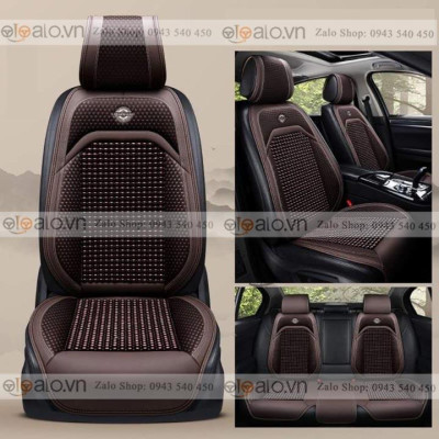 Áo trùm lót bọc ghế da xe ô tô Chevrolet Captiva da hạt gỗ tự nhiên CAO CẤP