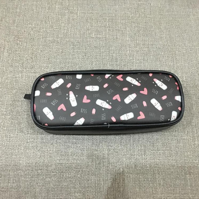 Bóp Viết Pattern Round - Magic Channel - Đen