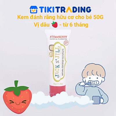 Kem đánh răng hữu cơ cho bé Jack N