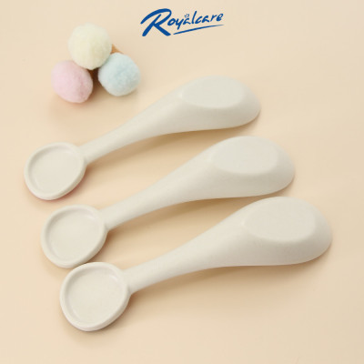 Thìa cán ngắn chất liệu bột tre Bamboo kháng khuẩn D7066 ROYALCARE - ăn dặm an toàn cho cho sức khỏe của bé