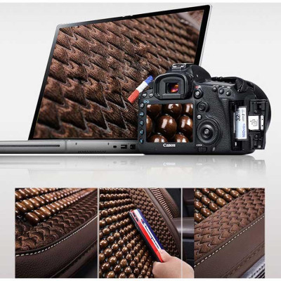 Áo trùm lót bọc ghế da xe ô tô Chevrolet Captiva da hạt gỗ tự nhiên CAO CẤP