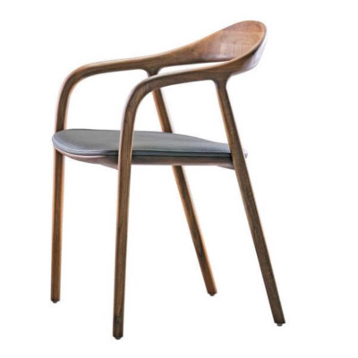 Ghế ăn gỗ Neva Juno Sofa có tay ghế mặt nệm kích thước 54 x 58 x 78cm