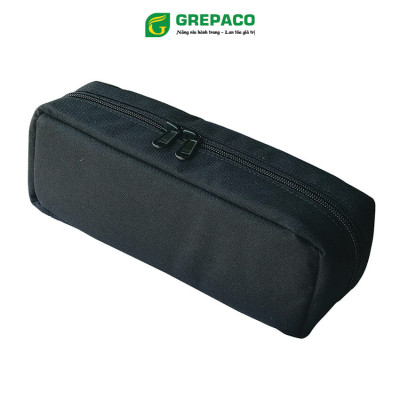 Hộp Đựng Bút Grepaco Bằng Vải Bố Canvas Tote Đẹp Nhiều Ngăn Đa Năng Dạng Túi Bóp Dụng Cụ Đồ Dùng Học Tập Học Sinh, Sinh Viên, Đồ Cá Nhân Văn Phòng Kiểu Cute Chống Xước, Chống Nước – Hàng Chính Hãng