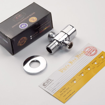 Van T chia giảm áp và khóa 2 đường nước Eurolife EL-X20 (Trắng bạc)