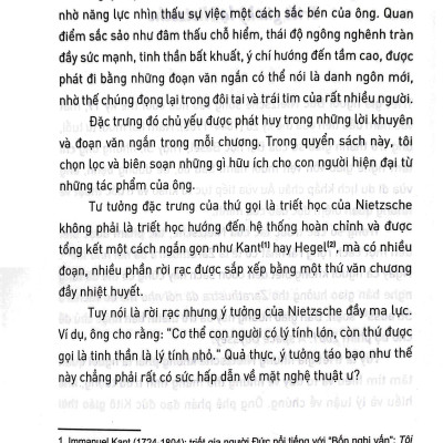 Lời Của Nietzsche Cho Người Trẻ - Tập 1: Tình Yêu - Ý Chí - Khát Vọng