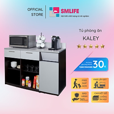 Tủ nhà bếp gia đình thiết kế đơn giản SMLIFE Kaley