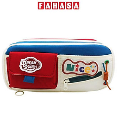 Bóp Viết Vải Nice - Shunde 9119 - Màu Đỏ