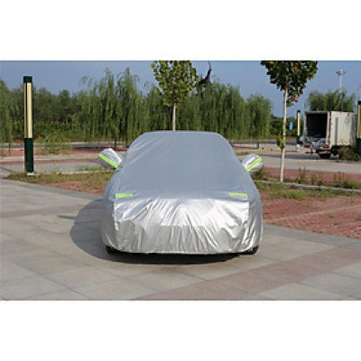 Bạt che phủ xe ô tô 5 chỗ Hyundai i10 Sedan chống nắng mưa, bạt trùm xe ô tô vải dù 3 lớp chống nóng không thấm nước