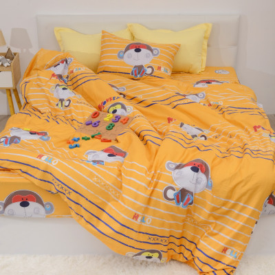 Bộ chăn ga gối trẻ em Sông Hồng chất cotton