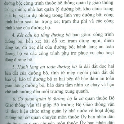 Luật Đường Bộ Năm 2024