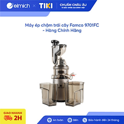 Máy ép chậm trái cây Famco 9701FC - Hàng Chính Hãng