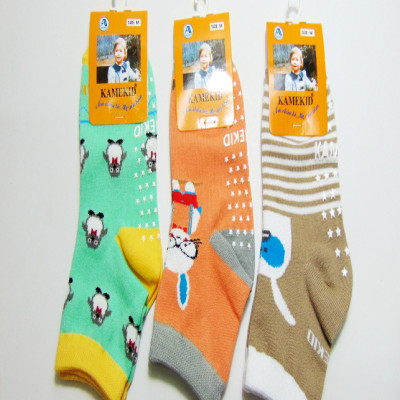 Combo 3 Đôi Vớ Chống Trươt Kamekid Bé Gái Từ 3 Tuổi Đến 5 Tuổi size M