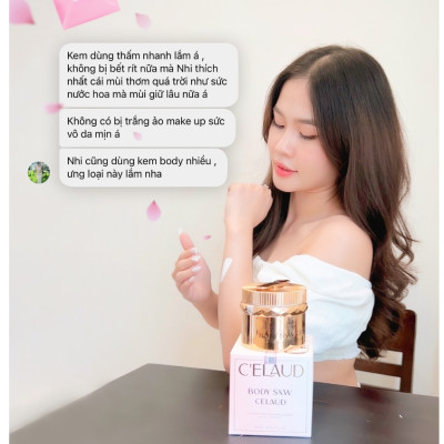 Combo 2 kem dưỡng trắng da body cấp ẩm và làm dịu da Body S&W Celaud