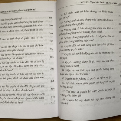Các câu hỏi thường gặp trong lĩnh vực dân sự