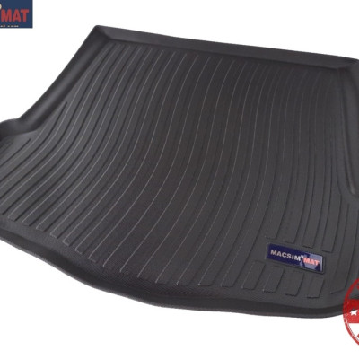 Thảm lót cốp xe ô tô Ford Mondeo 2011-2012 nhãn hiệu Macsim chất liệu TPV cao cấp màu đen (064)