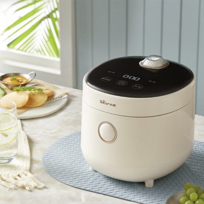 Nồi cơm điện mini 1.6L Bear DFB-C16K1 - 8 chế độ nấu ăn, hẹn giờ, nồi chống dính, chín đều cơm - HÀNG CHÍNH HÃNG, BẢO HÀNH 18 THÁNG