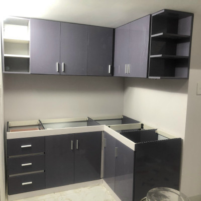 Tủ bếp nhựa trên và dưới Juno Sofa 1m5 x 80 cm