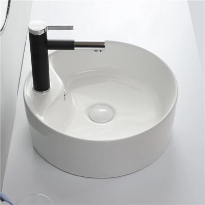 Vòi rửa mặt đa năng đầu xoay 360 độ, mạ đen trắng GR 8807B kiểu thân thấp 20 cm (đẹp, sang trọng), bền bỉ với thời gian