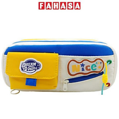 Bóp Viết Vải Nice - Shunde 9119 - Màu Vàng