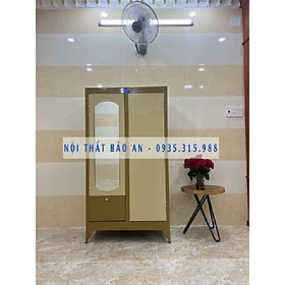 Tủ sắt đựng quần áo 1m6x90cm TADT0