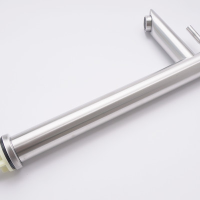 Vòi rửa chậu (lavabo) điếu lạnh tròn Inox SUS 304 3 tấc Yamato LDI03