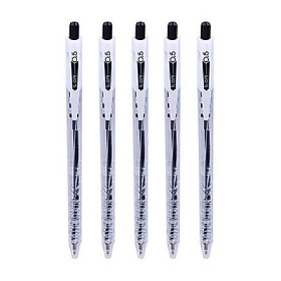 Vỉ 5 Bút Bi 0.5 mm Treeden - Thiên Long TL-079 - Mực Đen