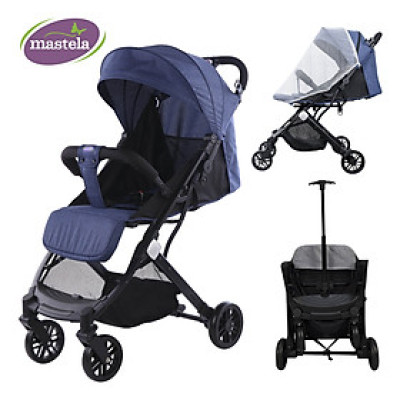 Xe đẩy gấp gọn cho bé Mastela HN275 - Xe đẩy em bé siêu nhẹ, thoáng khí bảo hành 12 tháng