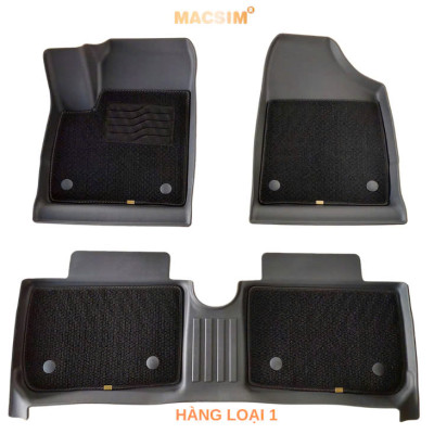 Thảm lót sàn ô tô 2 lớp cao cấp dành cho xe Vinfast Herio Green-(sd3) nhãn hiệu Macsim