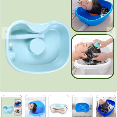 Chậu gội đầu tại nhà