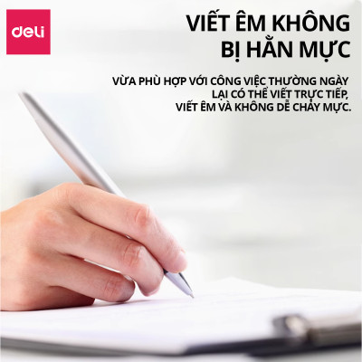 500 Tờ Giấy A4 Deli Giấy In Photo Cao Cấp Chính Hãng Loại Dày - Giấy Vẽ Chống Lóa Mỏi Mắt  