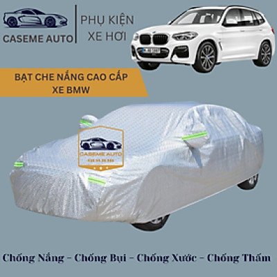 [BMW] Bạt phủ xe ô tô tráng nhôm cao cấp các xe hãng BMW, 3 lớp chống nóng, chống thấm, chống bụi - Hàng Chính Hãng
