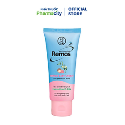 Kem chống muỗi hương khuynh diệp Remos Baby Cream (70g)