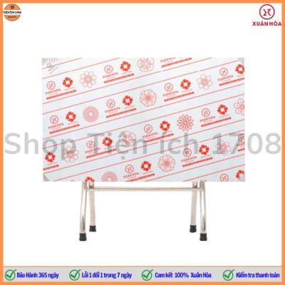 Bàn ăn chân gấp inox BI-1270-304 Xuân Hòa sử dụng inox 304 tiêu chuẩn Nhật Bản