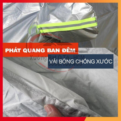 Bạt Phủ Xe Ô Tô 3 Lớp Tráng Nhôm Cao Cấp, Áo Trùm Bảo Vệ Xe FORD ECOSPORT, Bạc Phủ Trùm Bảo Vệ Che Nắng