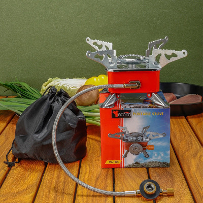 Bếp Ga Xếp Gọn Du Lịch Có Dây - Hàng Chính Hãng