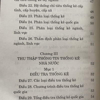 Luật Thống Kê  Năm 2015  ( Sửa đổi, bổ sung năm 2021  )