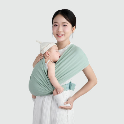 [Thiết Kế Mới - Màu Olive] Địu Vải Em Bé Sling Baby Sling Nova/Nova Plus Dễ Địu Êm Vai An Toàn Cho Bé 0–24 Tháng